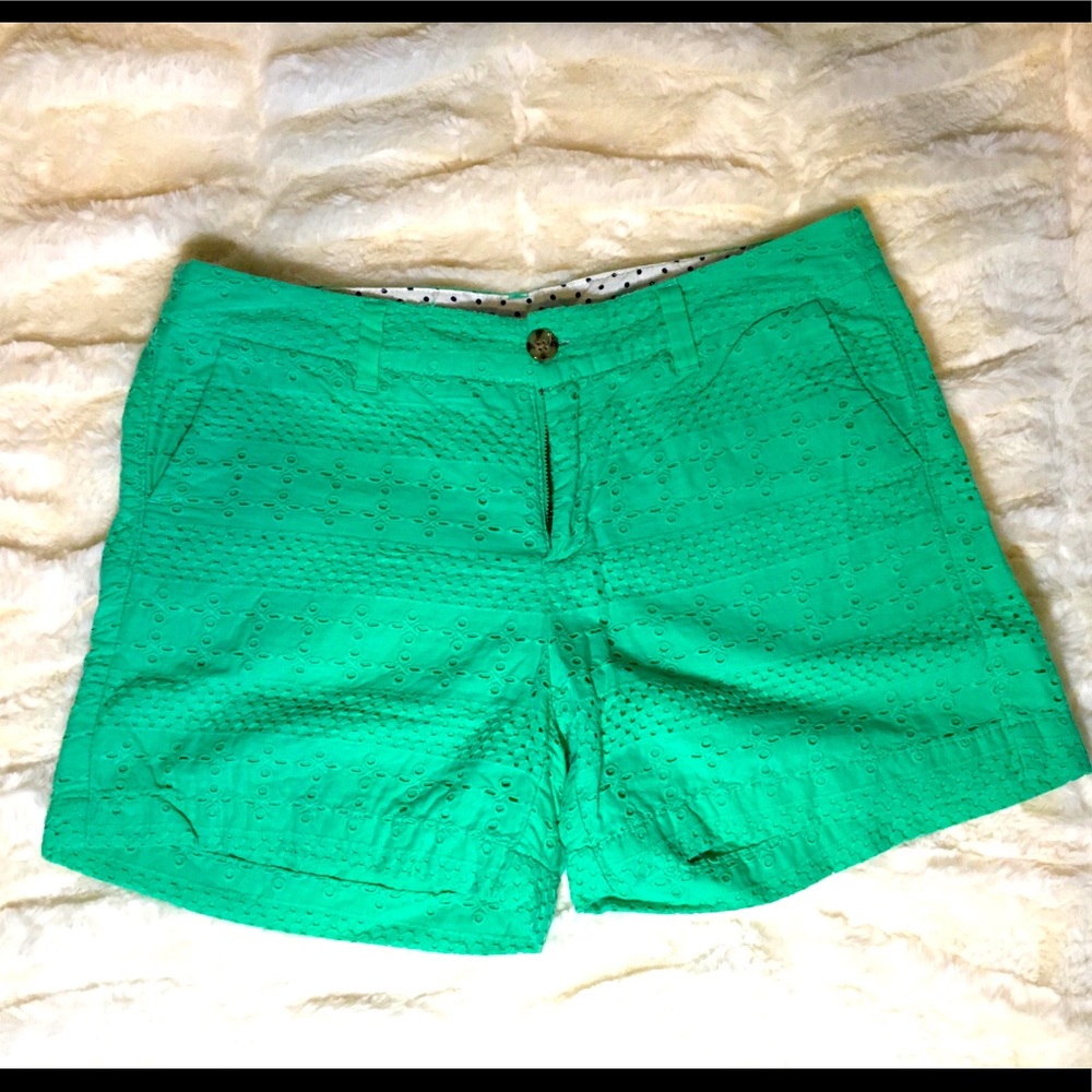 Merona Green Shorts 6